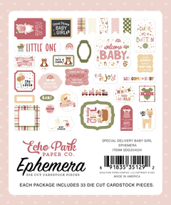 Die Cuts Especial Baby Girl - Ephemera na internet