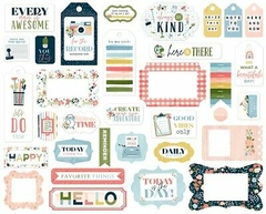 Die cuts Frames & Tags Day in the life - Echo Park - comprar online