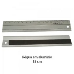 REGUA ALUMINIO 15cm REF:CB-150