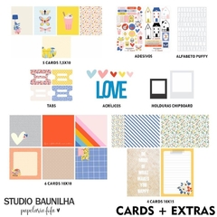 Kit Love Adventure para Planners e Scrapbooking - Studio Baunilha - loja online