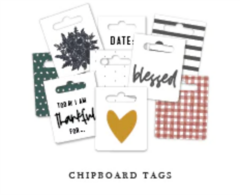 Felicity Jane - Harper chipboard tags