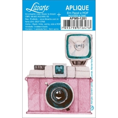 Aplique Litoarte - Câmera (APM8-1281)
