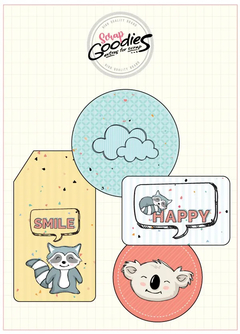 CHIPBOARD DECORADO VIVA SEU MOMENTO MOD 2 - Goodies