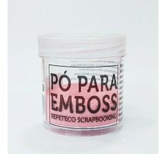 Pó para emboss Rosa- Repeteco