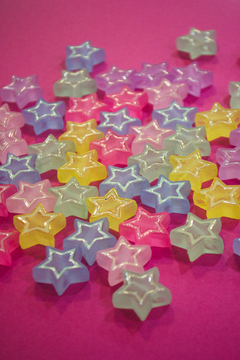 Miçangas Estrelas - Universo Scrap - comprar online