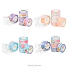 Mini Washi Tape C/ Dispenser - BRW