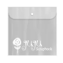 KIT COM 5 PASTAS ORGANIZADORAS 13X13 - JUJU SCRAPBOOK