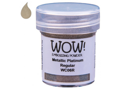 Pó para emboss WoW - Metallic Platinum Regular - comprar online