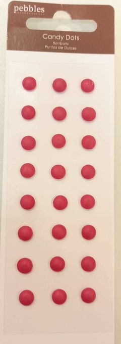 Candy Dots Pebbles- Vermelho