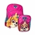 KIT MOCHILA + ESTOJO BOX ROSA SKYE PATRULHA CANINA