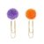 Clips Molin Pom Pom C/2 23070 - Cor Unica na internet