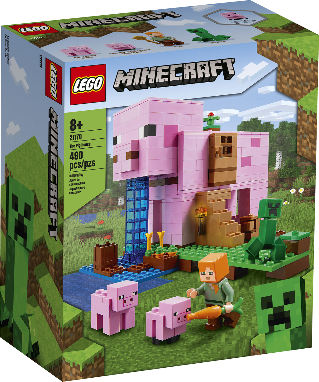 LEGO Minecraft Casa de Campo da Abelha 21241 (254 Peças); Conjunto