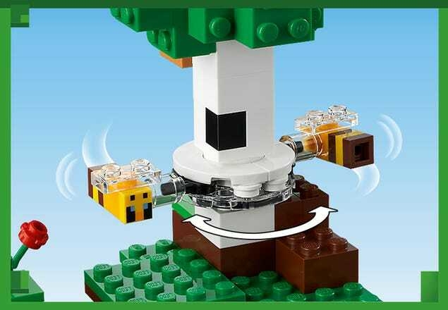 LEGO Minecraft Casa de Campo da Abelha 21241 (254 Peças); Conjunto