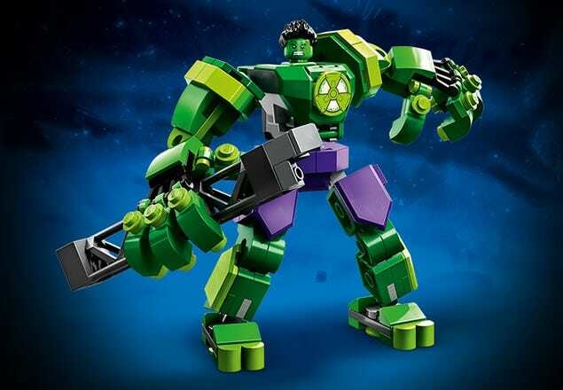 Kit Marvel Super Heroes 76241 Armadura Robô De Hulk Lego Quantidade de peças  138