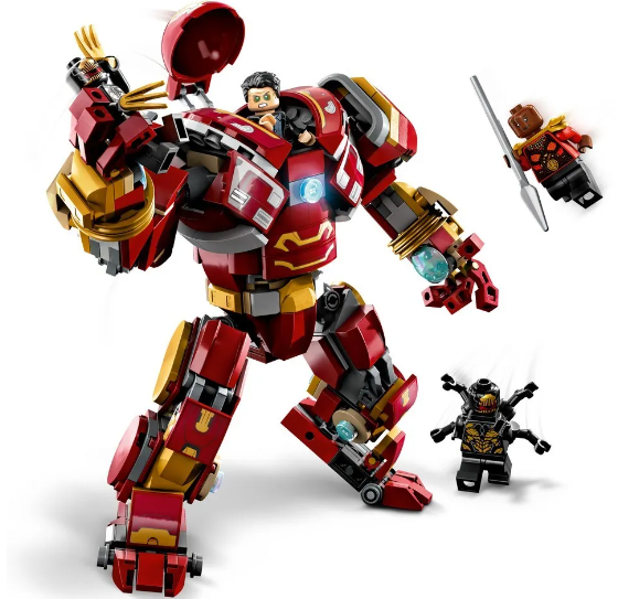 Kit Marvel Super Heroes 76241 Armadura Robô De Hulk Lego Quantidade de peças  138