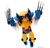 76257 LEGO SUPER HEROS MARVEL Figura de Construção do Wolverine - Mestres Construtores