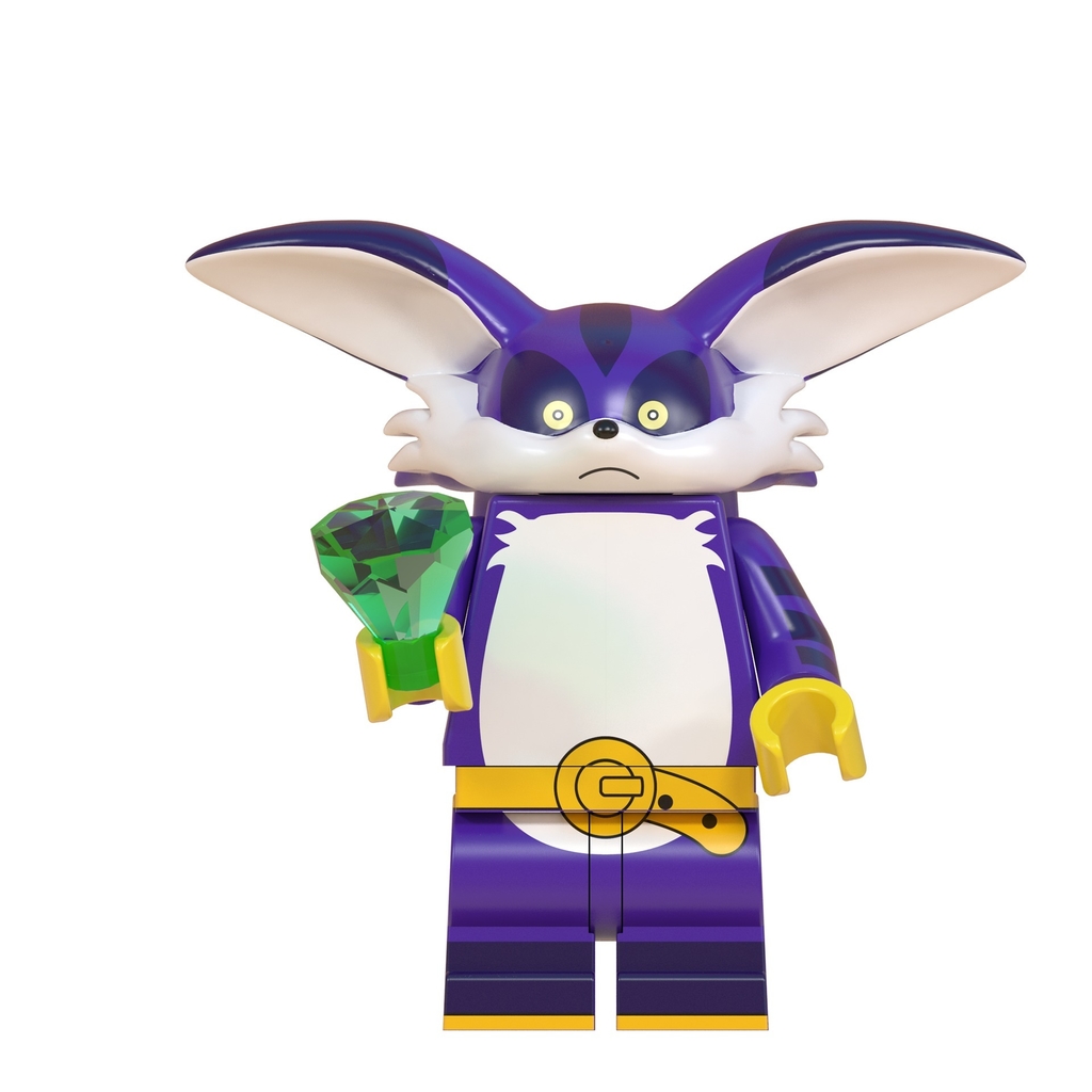 Ray Personagem Sonic Filme Game Blocos Boneco