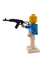 Lego AK-47 FUSIL DE ASSALTO MC151-7