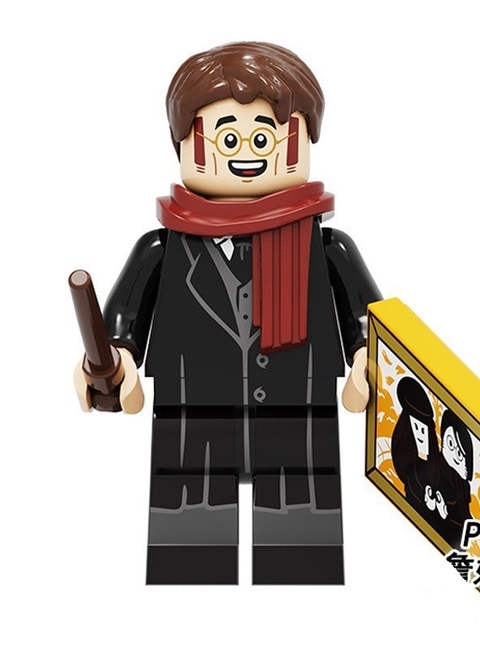 Lego Minifigura HARRY POTTER COM CORUJA MC451F