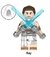 Lego minifigura Rey MC292