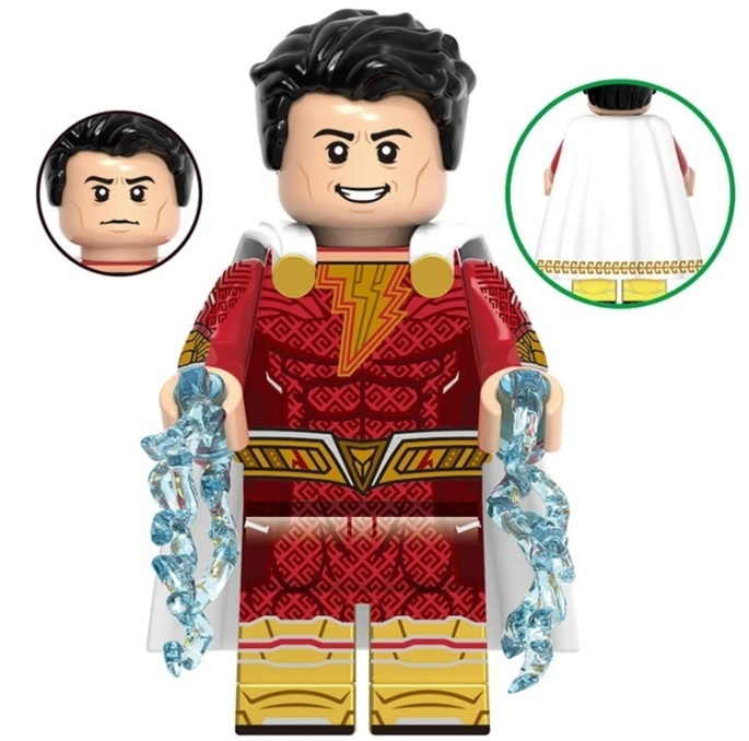 Lego Minifigura SHAZAM MC047 Mestres Construtores