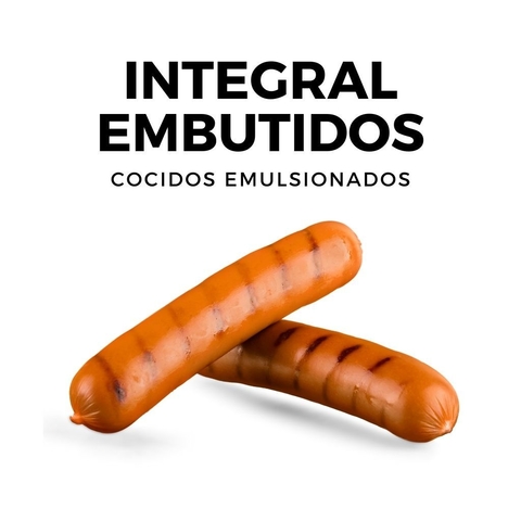 Integral Embutidos Emulsionados rinde 10 kg (Salchicha - Ch. Alemán -Mortadela - Salchichón etc.)