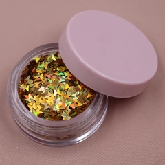 Mini Borboletas Dourado Holográfico - comprar online