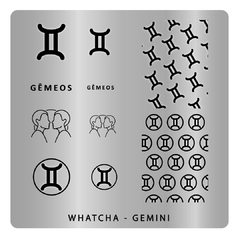 Placa de Carimbo- Gemini