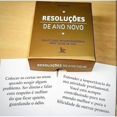 Resoluções de ano novo - comprar online