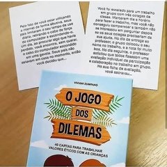 O jogo dos dilemas - comprar online