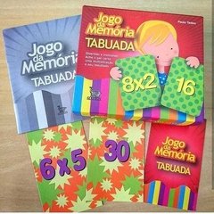 Livro - Jogo da memória - tabuada na Americanas Empresas