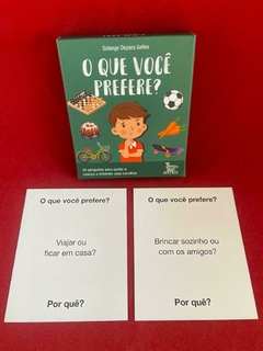 O que você prefere? - comprar online