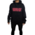 Buzo frisa hoodie "i know right " (negro) - comprar online