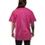 Remera oversize "mentality'' (fucsia) - comprar online