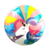 GLOBO UNICORNIO 18" MULTICOLOR - PROMO X 50 UN