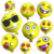 Globo Emoji 45 cm- Promo x 50 un.