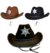 GORRO SHERIFF C/ ESTRELLA - PROMO X 6 UN