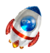 GLOBO ESPACIAL COHETE 60 CM - PROMO X 50 U