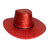 GORRO VAQUERO LISO C/GLITTER - PACK X 6 UN en internet