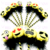 Lapicera Emoji c/Pluma 22cm x 12 u