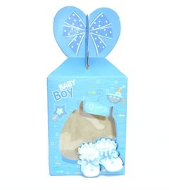 Cajita carton baby con visor 25*10cm x 12 u - comprar online