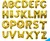 Globo Letras Dorado Brilloso 16" - comprar online