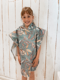 Poncho toalla Butterfly