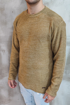 Sweater Tejido De Paul Marron - PLUMA BLANCA