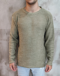 Sweater Tejido De Paul Verde en internet