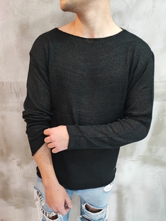 Sweater Malmok Negro - comprar online