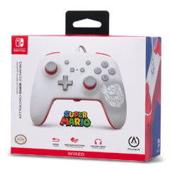 Control PowerA Enhanced Wired Super Mario White
