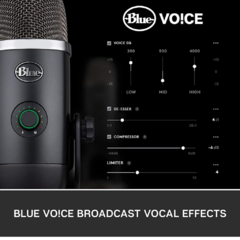 Micrófono Blue Yeti X Condensador Multipatrón Y Estéreo Negro - tienda online