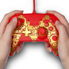 Control Para Nintendo con cable Mario Golden en internet