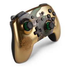 Control inalámbrico Nintendo Zelda/ Link Gold - comprar online